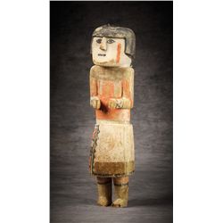 Hopi Polychrome Carved Wood Kachina