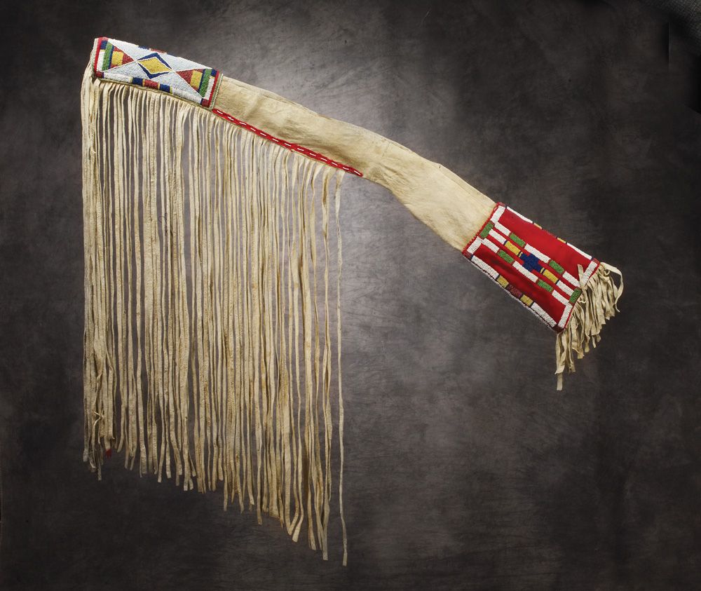 Crow Beaded Rifle Case