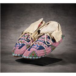 Arapaho Beaded Moccasins