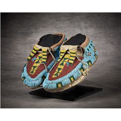 Arapaho Beaded Moccasins
