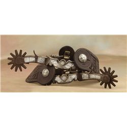 Colorado Penitentiary Made Shoe-Band Canon City Spurs