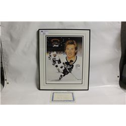 JOE THIESS "WAYNE GRETZKY" LIMITED EDITION FRAMED