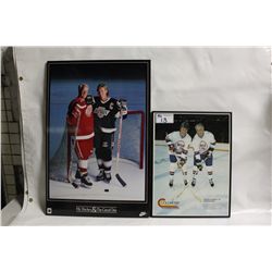 BEFORE & AFTER MR. HOCKEY WITH THE GREAT ONE