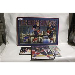 GRETZKY ST. LOUIS BLUES MEMORBILIA INCLUDING: 2