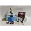 Image 1 : GRETZKY LA KINGS CERAMIC BOBBLEHEAD, HOME & AWAY