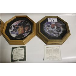 4 GRETZKY COMMEMORATIVE PLATES INCLUDING: COUPE
