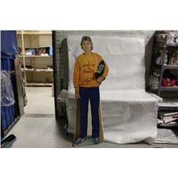 LIFE SIZE STAND-UP "I GREW UP IN GWG'S" WAYNE