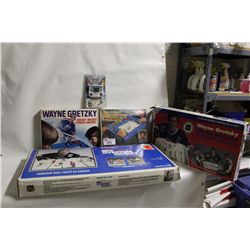 2 GRETZKY ROCKET HOCKEY TABLE TOP GAMES, 2  CABLE