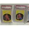 Image 4 : SET OF 6 1962 PARKHURST PSA GRADED CARDS INC: