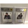 Image 2 : 5 BECKETT GRADED AUTOGRAPHED HOCKEY CARDS INC: 2