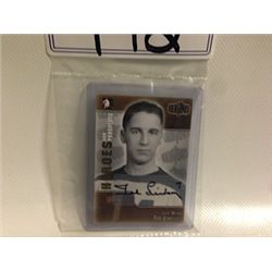 TED LINDSAY AUTOGRAPHED HEROES AND PROSPECTS CARD