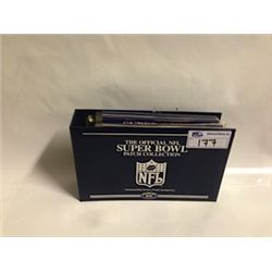 THE OFFICIAL NFL SUPER BOWL PATCH COLLECTION