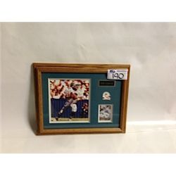 DAN MARINO AUTOGRAPHED PHOTOGRAPH FRAMED AND