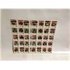 Image 1 : 3 1981 EDMONTON ESKIMOS UNCUT TRADING CARD SHEETS