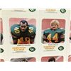 Image 3 : 3 1981 EDMONTON ESKIMOS UNCUT TRADING CARD SHEETS