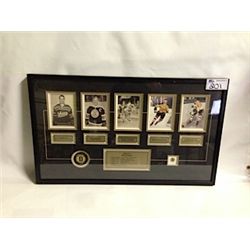 WALL MOUNT SHOWCASE HONORING BOBBY ORR INC: