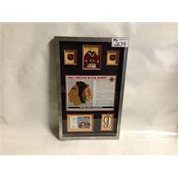 WALL MOUNT SHOWCASE FEATURING BLACKHAWK  LEGEND