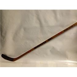 RON SEDLBAUER GAME USED HOCKEY STICK