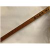 Image 2 : DON LEVER GAME USED STICK SIGNED BY THE