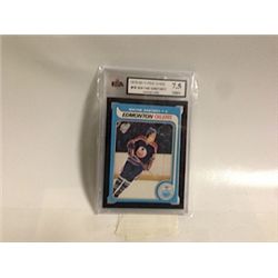 KSA GRADED 7.5 NM+ WAYNE GRETZKY O PEE CHEE #18