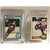 Image 2 : LOT OF 3 GRETZKY CARDS INC: O PEE CHEE #18 ROOKIE