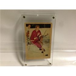 1953/54 GORDIE HOWE PARKHURST #50 HOCKEY CARD