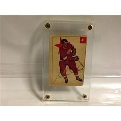 1954/55  GORDIE HOWE PARKHURST #41 HOCKEY CARD