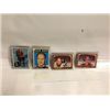 Image 1 : LOT OF 4 BOBBY HULL VINTAGE HOCKEY CARDS INC: