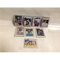 LOT OF 8 WAYNE GRETZKY HOCKEY CARDS