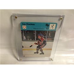 WAYNE GRETZKY 1979 PRINTED SPORTSCASTER CARD