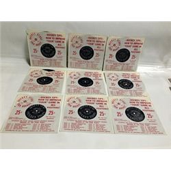 SET OF 9 MAPLE LEAF 'HOCKEY STARS TALK HOCKEY'