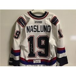 VANCOUVER CANUCKS MARCUS NASLUND SIGNED JERSEY