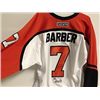 Image 1 : PHILADELPHIA FLYERS BILL BARBER SIGNED JERSEY W/C.O.A.