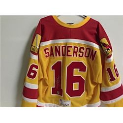 PHILADELPHIA BLAZERS DEREK SANDERSON  SIGNED W/C.O.A.