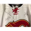 Image 2 : CALGARY FLAMES TEAM SIGNED JERSEY W/C.O.A.