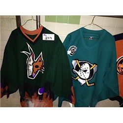 LOT OF 5 NHL JERSIES INC: COYOTES, COYOTES,