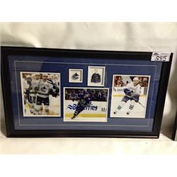 CANUCKS FRAMED AND MATTED COLLAGE