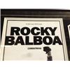 Image 3 : FRAMED AND MATTED ROCKY BALBOA TRIBUTE