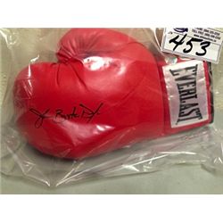 EVERLAST BOXING GLOVE SIGNED BY BUSTER DOUGLAS