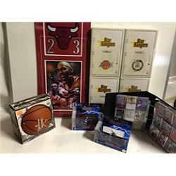 LOT OF NBA COLLECTABLES INC: AUTOGRAPHED