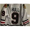 Image 2 : CHICAGO BLACKHAWKS #9 BOBBY HULL JERSEY SIGNED BY