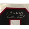 Image 3 : CHICAGO BLACKHAWKS #9 BOBBY HULL JERSEY SIGNED BY