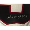 Image 5 : CHICAGO BLACKHAWKS #9 BOBBY HULL JERSEY SIGNED BY
