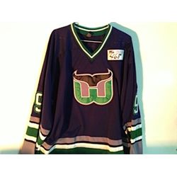 HARTFORD WHALERS #9 GORDIE HOWE JERSEY