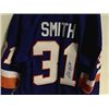 Image 2 : NEW YORK ISLANDERS #31 BILLY SMITH JERSEY SIGNED