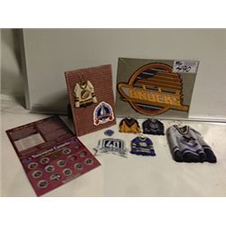 LOT OF CANUCK COLLECTABLE ITEMS