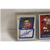 Image 2 : 3 AUTOGRAPHED CARDS (BERNIE GEOFFRION, NORMAN