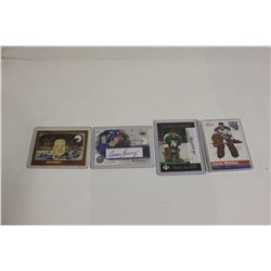 JOHNNY BOWER AUTOGRAPHED TOPPS; AUTOGRAPHED