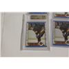 Image 2 : 5 TREVOR LINDEN ROOKIE CARDS; 1 GRADED 9.5