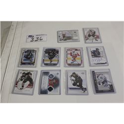 10 ASSORTED COLLECTIBLE CARDS - SOME AUTOGRAPHED